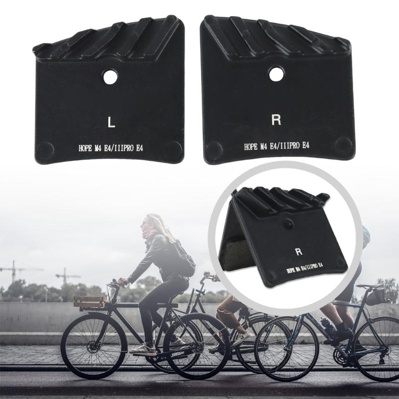 4 Piston Heat Dissipation Brake Block Mountain Bike Disc Brake Pad Road Bike Calipers Brake Block Bicycles Repair Tool