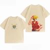 Unisexs Clothing New 100 Cotton Breathable Summer TShirt One Piece Luffy Print Casual Streetwear Unisexs TShirt