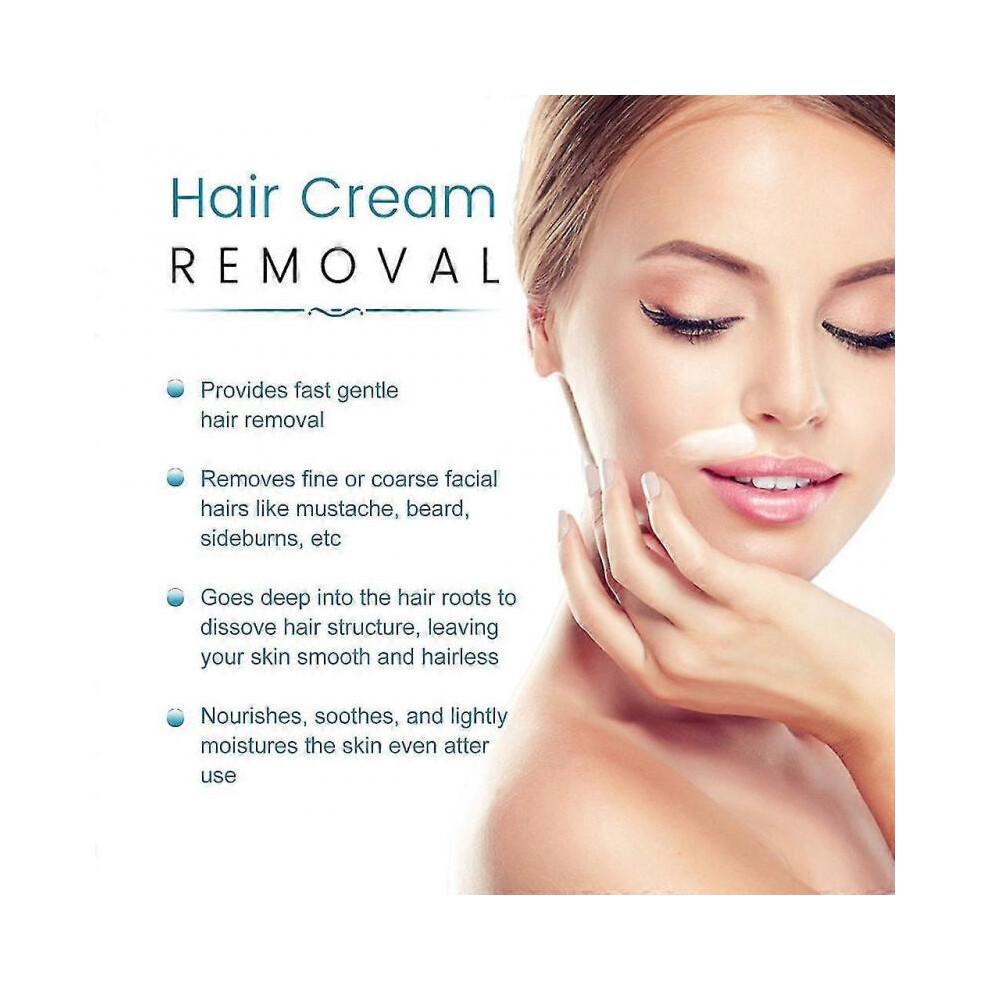 Eelhoe Painless Hair Removal Cream Face Arm Leg Back Underarms Bikini Line