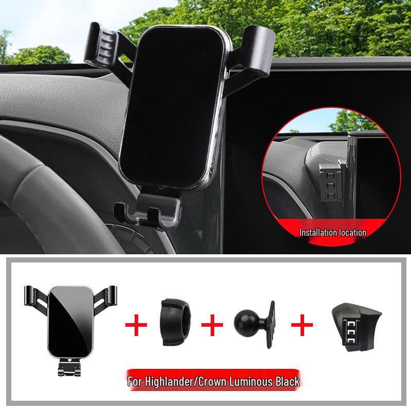 Wireless Charging Phone Holder for 2022 Highlander/Crown and Land Cruiser