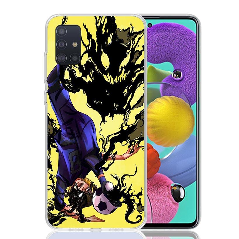 Blue Lock Bachira Meguru Phone Case For Samsung Galaxy A52 A32 A22 A12 A02S A50S A30S A51 A31 AA71 Note 20 Ultra 10 S10 Plus Gal