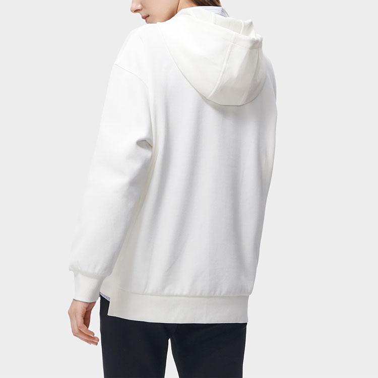 Fila X Van Gogh Collaboration Series Van Gogh Museum 2.0 Plant Print Letter Hoodie Women Hoodies Cloud-White F11W318207FWT