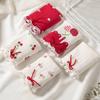 5Pcs Cotton Women Panties Comfort Underwear Low Waist Cute Print Girls Briefs Ladies Underpants