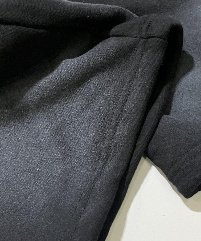 SK8ER ROCK Cross Grunge Sweat Wide Pants ((Black))