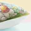 1Pc Easter Day Cushion Cover Spring Pattern Eggs Rabbit Pillow Cover Easter Pillowcase Home Decor Throw Pillow Case 45X45Cm