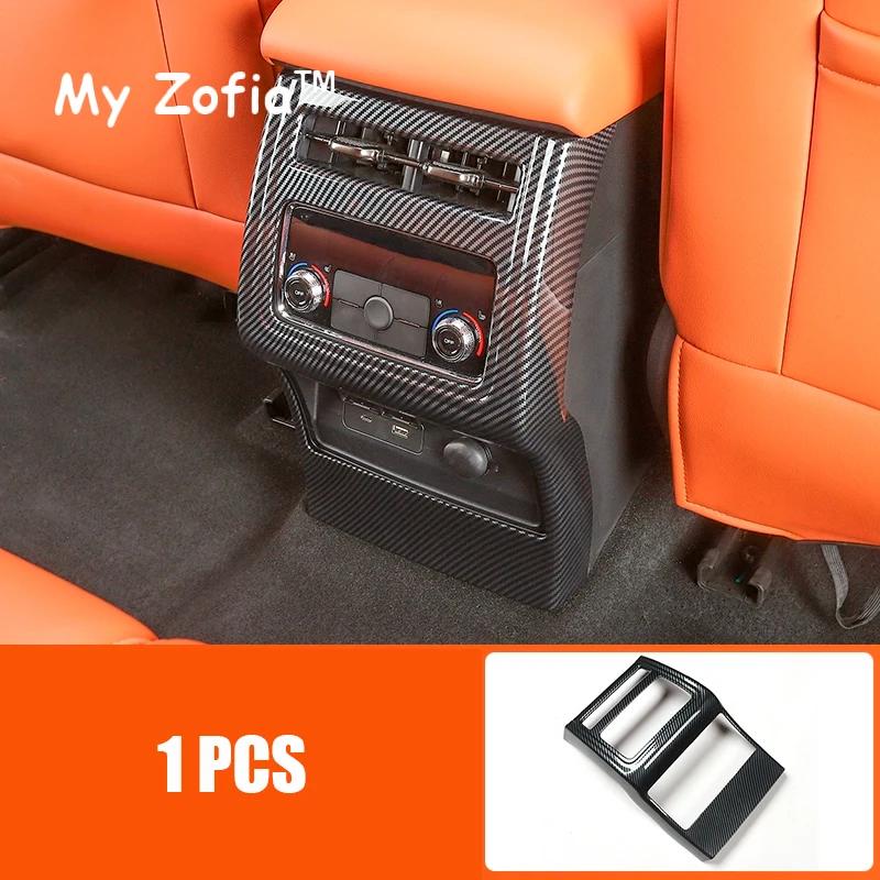 For HAVAL H9 2nd MKII 2024 2025 Car Carbon Fiber Color Interior Steering Frame Decoration Cover Trim Stickers ABS Accessories