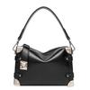 2024 High-End Square Soft Leather Pillow Bag: Single Shoulder Underarm Messenger Bag for Women