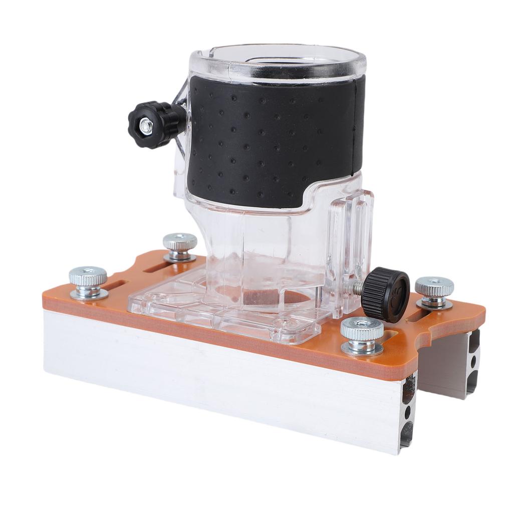 Wood Trimmer Router Base 2 In 1 Compact Wood Palm Router Base Router Slotting Bracket for 65mm Trimmer Milling