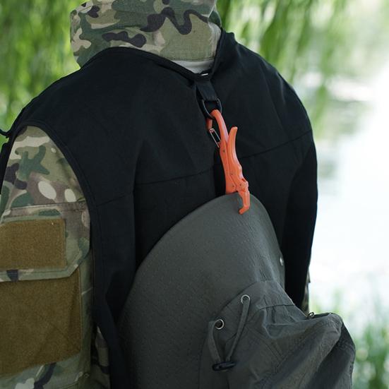 2/4Pcs Outdoor Camping Glove Clip Heavy Duty Portable Construction Work Glove Holder Towel Hat Hiking Fishing Gear Clamp Hanger Keeper Grabber