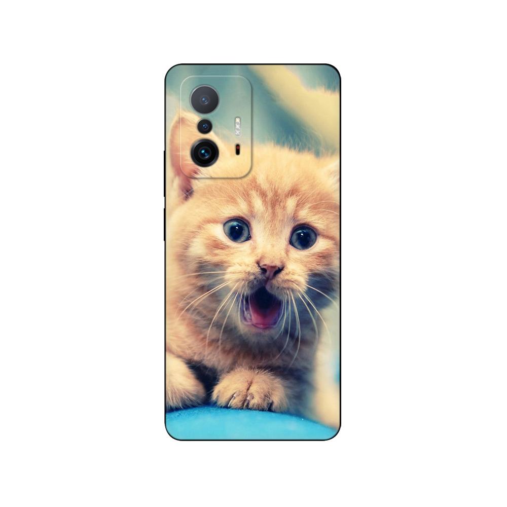 Pro Xiaomi 11T Pouzdro Pro Xiaomi 11T Pro Měkké pouzdro Silikonový Telefon Zadní kryt Xiaomi11T mi 11 T 11TPro coque 6,67palcový černý tpu obal