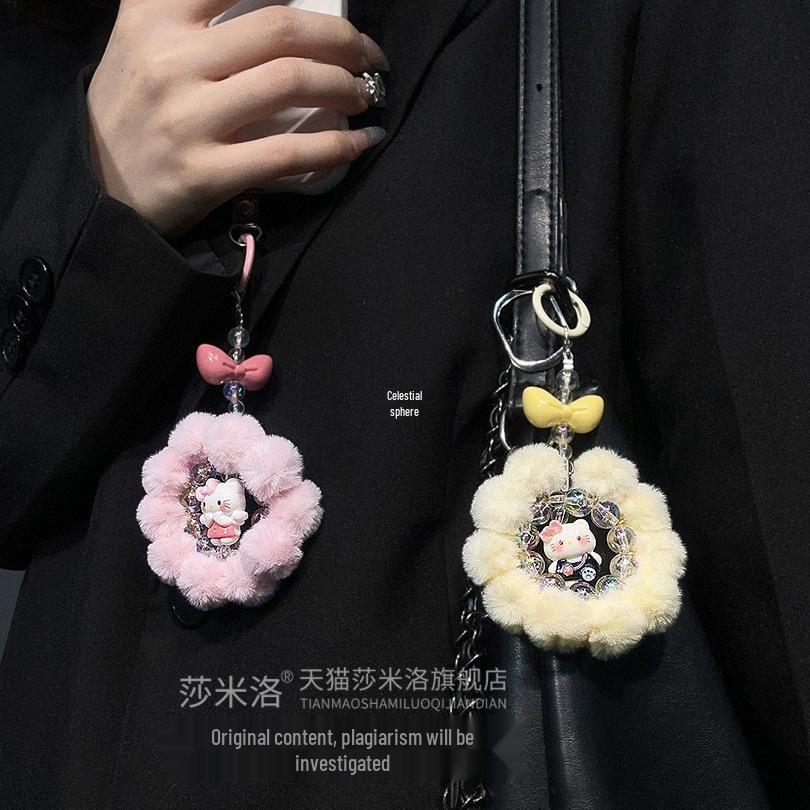 Plush Buddy Cute Doll Backpack Charm Ornament