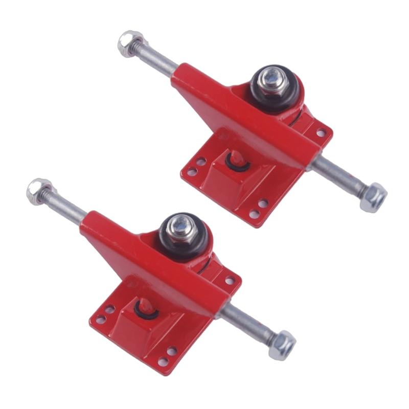 1 pár skateboardových držáků kol, trucků, hliníkové trucky odolné proti nárazu