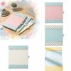 PU Leather Clipboard Folder A4 Magnetic Paper Organizer Stylish Magnetic Clipboard Folder  Office