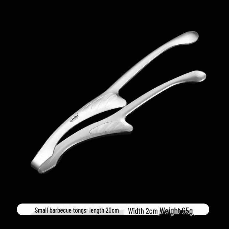 

430 Stainless Steel Kitchen and Barbecue Tongs