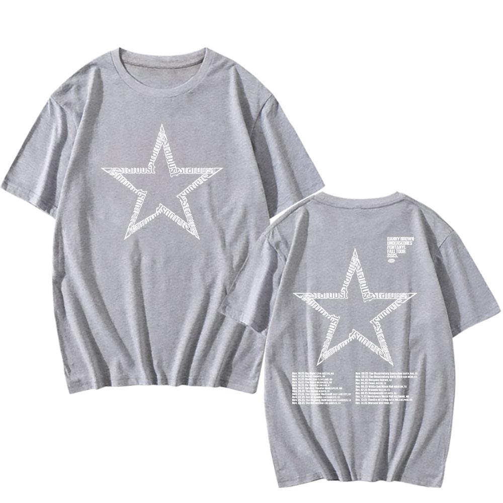 Danny Brown Stardust Tour Tshirts Unisex Clothes Cotton Short Sleeve Tee Fashion T-shirt Graphic Tees