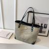 Mode Lässige Tragetasche mit großer Kapazität Damen Einzigartige Pendlertasche Trendige Umhängetasche