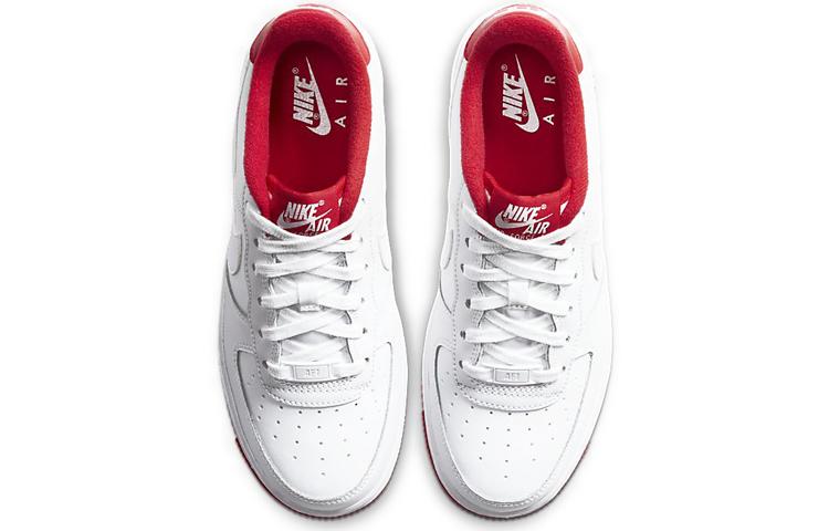 Nike Air Force 1 White University Red GS CD6915-101