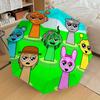 1pz Ombrello di Alta Qualità a Tema Sprunki-cartoon, Ombrello ad Apertura e Chiusura Automatica, Ombrello Multifunzionale G0811287