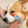 Ferramentas de Higiene para Animais de Estimação Pente para Olhos de Cachorro Removedor de Manchas Lacrimais de Silicone para Animais de Estimação Escova de Limpeza para Cão Gato Pequeno