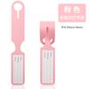 1PC PU Leather Luggage Tag Long Style Baggage Suitcase Bag ID Name Addres Holder Boarding Tags Portable Label Travel Accessories