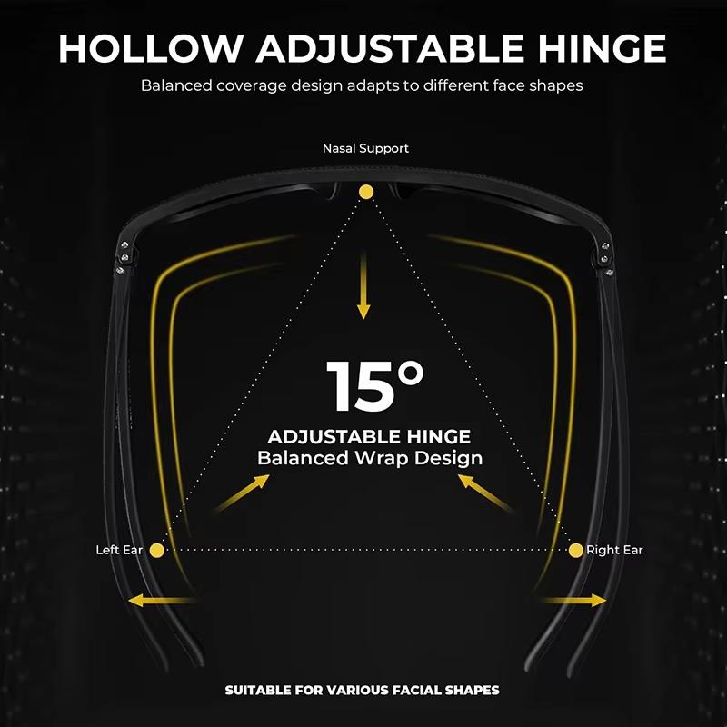 3PCS Amazing Men Polarized Sunglasses Unisex UV400 Glasses Fishing Goggles Outdoor Sport Eyewear  for Driving Fishing Cycling