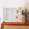 Imprint Clay Baby Hand and Footprints Kit Clay Handprint Keepsake Frame  Mother's Day