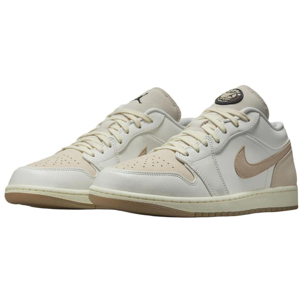 Air Jordan 1 Low Dongdan Men Sneakers Cream Oatmeal Coconut-Milk IB8855-121