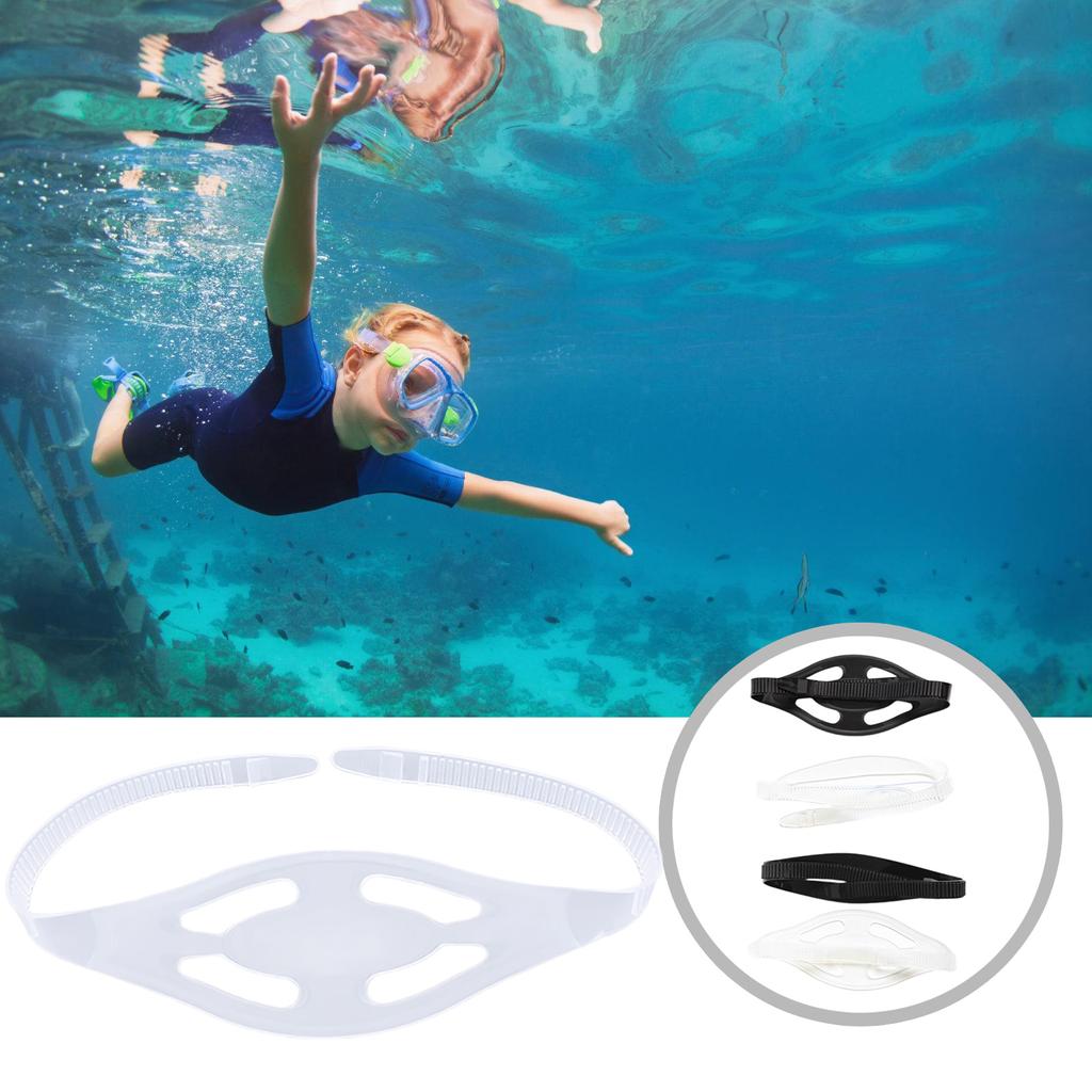 Scubas Mask Strap Dive Mask Strap Replacement Silicone Mask Strap Swimming Goggles Glasses Silicone Strap for Diving