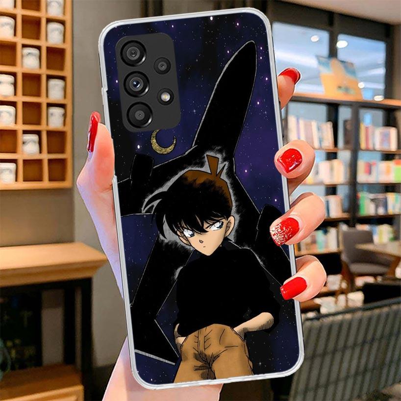 Anime Conan Phone Case For Samsung Galaxy A17 A37 A57 A16 A26 A36 A56 A15 A25 A35 A55 A14 A24 A34 A54 A13 A23 A33 A53 Galaxy A16