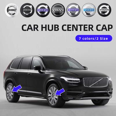 4 vnt. 64 mm ratlankio centrinis dangtelis Stebulės dangtelis Ženklelis Emblema Lipdukas Automobilio Aksesuarai Volvo S40 S60 S80L XC60 XC90 V40 V60 V50 V90