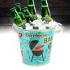 Handheld Ice Bucket Thickened Portable Insulated Beverage Tub Cooler for Party Gathering Outdoor BBQ