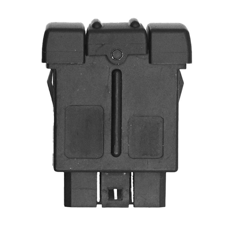 Car Window Control Switches Assembly for Vehicle 7700817339, Driver Side Black ABS Replacement for Worn Driver Door Window Button Repair in Daily