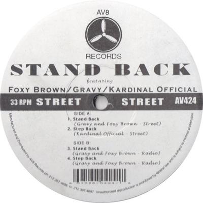 12inch Record VARIOUS - Stand Back AV424 AV8 2004 US Rap & Hip-Hop/R&B Used