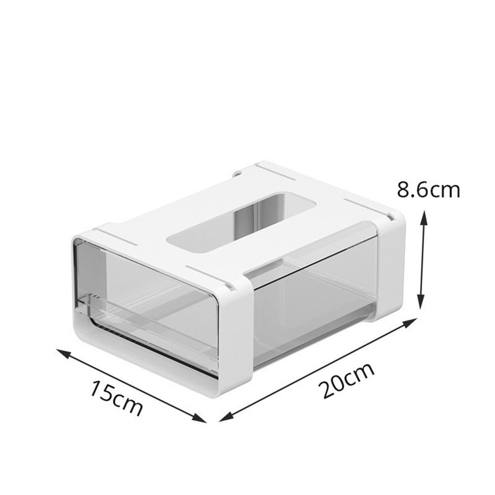 Hanging Storage Case Compact Drawer Organizer Desk Organizer Non-Punching Undertable Case For Office Organization Student Gear