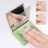 100 de coli de hârtie portabilă pentru absorbția de ulei de față cu carcasă de oglindă Beauty Woman Hârtie de îngrijire facială absoarbe grăsimea facială