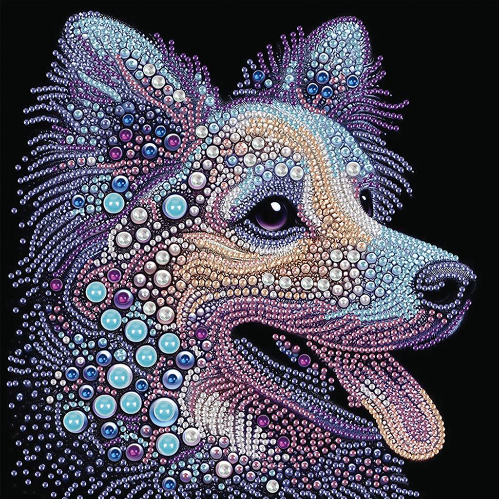 Animal Special Shaped 5D DIY Partial Drill Diamond Art Kit for Adults Beginners Home Decor Diamonds Dots Gem Art Kits 30x30cm