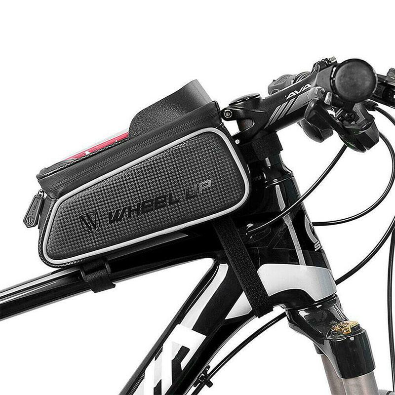Waterproof Bicycle Bike Front Tube Pouch Bag Frame Pannier Mobile Holder Phone