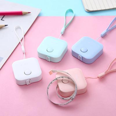 150cm/60 Inch Body Measuring Tape Automatic Telescopic Tape Measuring Ruler Film Body Metric Centimeter Soft Tape