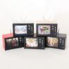 1Pc Random Dollhouse Miniature Television Model 1:12 Mini Simulation Retro Tv With Picture Doll House Furniture Decor Model Toy