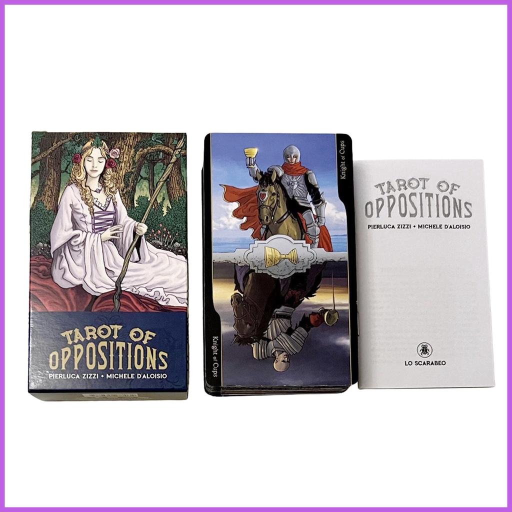 Tarot De Oposiciones De 78 Cartas En Inglés – Mazo Con Guía, Ideal Para Autoexploración Y Adivinación