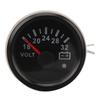 52MM Voltage Meter DC 9 To 32V Highly Accurate Fast Response Pointer Voltmeter with Backlight For RVs Yacht Fishing