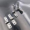 304 Stainless Steel Adjustable Torque Hinge, Industrial Free-Stop Pivot Hinge for Any-Angle Positioning on Equipment 1Piece