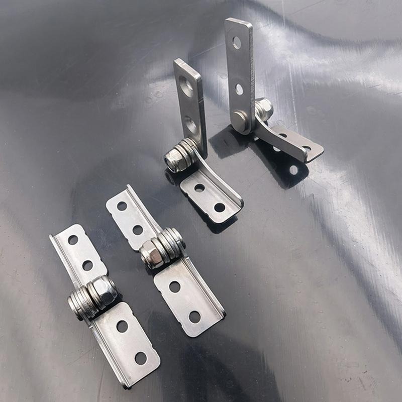 304 Stainless Steel Adjustable Torque Hinge, Industrial Free-Stop Pivot Hinge for Any-Angle Positioning on Equipment 1Piece