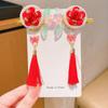 Chinese Style Children's New Year Hairpin Tang Suit Ancient Style Hair Clips  Girls