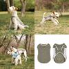 Summer Sleeveless Dog Shirt Lightweight Breathable Sun Protections Vest For Outdoor Activity Protective Dog Clothing