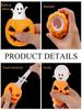 1/3/5 Peças Abóbora Fantasma Halloween Aperte Aperte Brinquedo Lembrancinhas Suprimentos para Festa de Halloween Alívio de Estresse Brinquedos Fidget Presentes de Aniversário