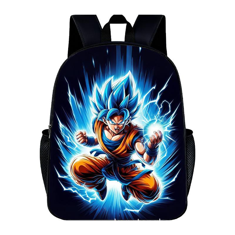DragonBall Backpack Son Goku Goten Vegeta IV Cartoon Character Print Schoolbag Lightweight Large Capacity Student Backpack Gifts