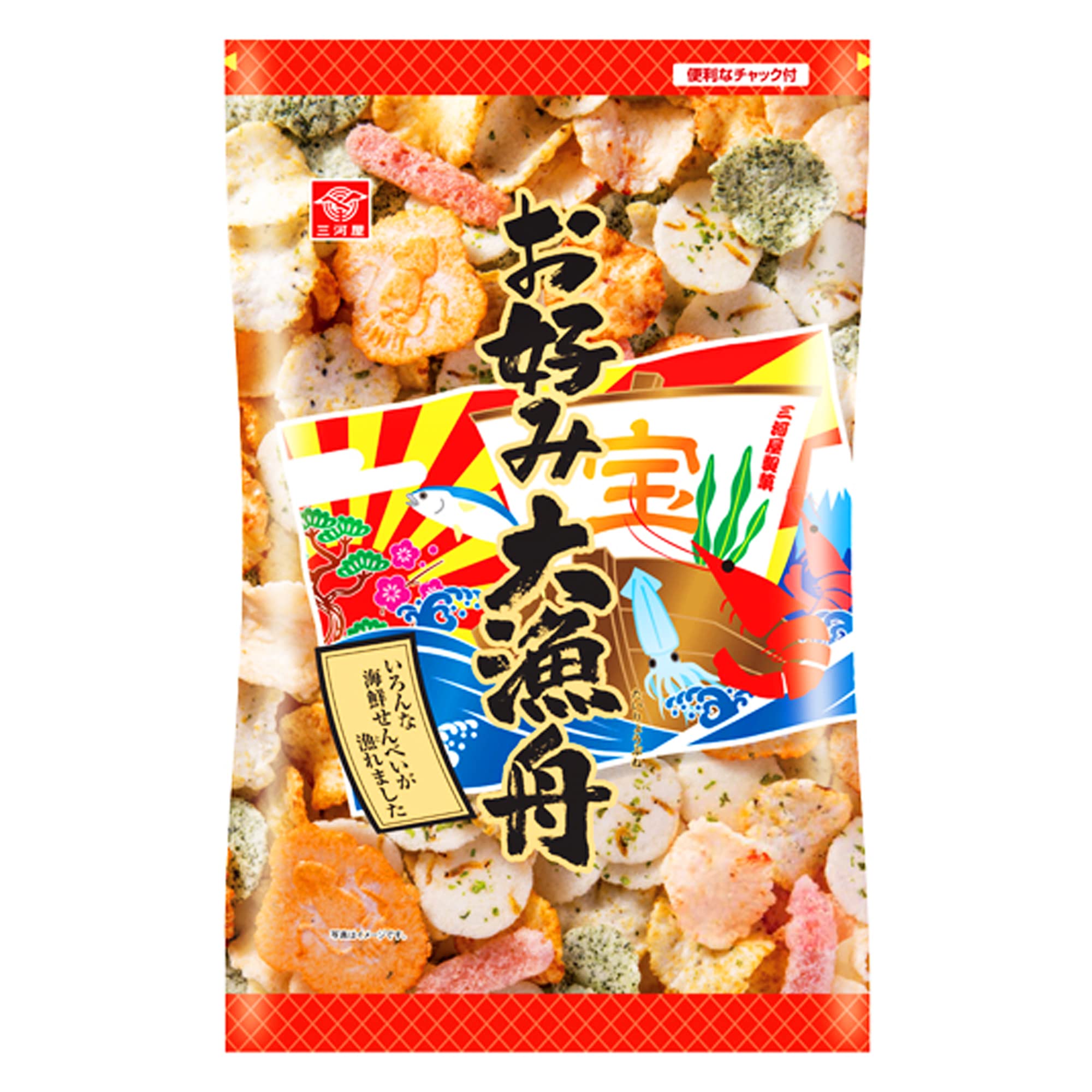 

Mikawaya Seika Okonomi Dairofune 160g x 12 bags