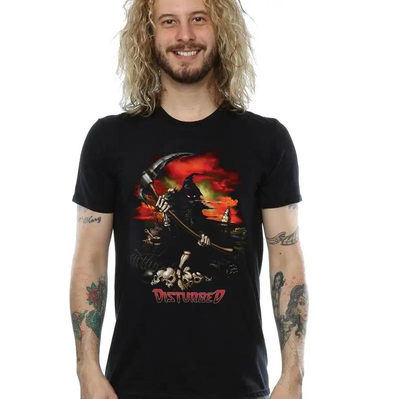 Disturbed Men s Battle Grounds T-Shirt S разноцветный
