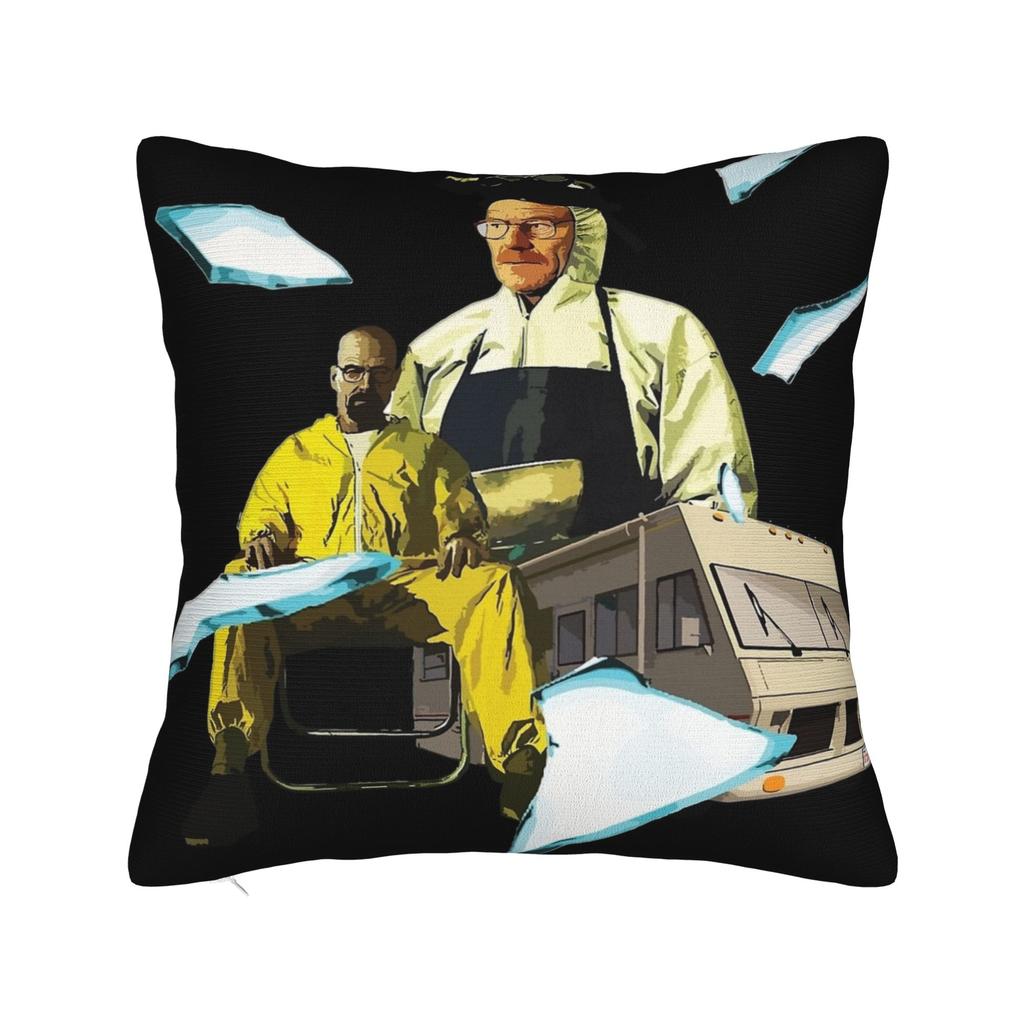 Breaking Bad Walter White Poster Square Pillowcases Polyester Seat Game Cushion Case Cool Decorative Throw Pillow Case 40*40